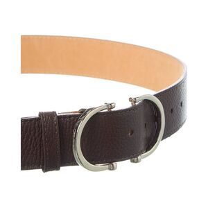 Persaman New York Jackie Leather Belt, Brown